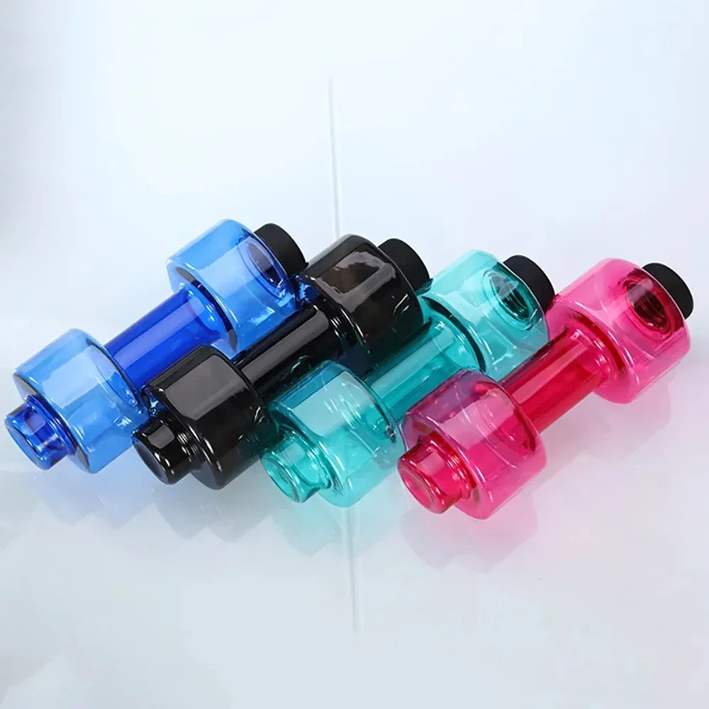 500ML 2Pcs Dumbbell Cup Sports Water Bottles