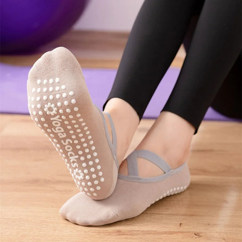 1 Pair Yoga Socks for Women Cotton