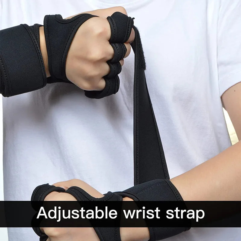 1 Pair Wrist Protector Gym Wristbands Weight Lifting