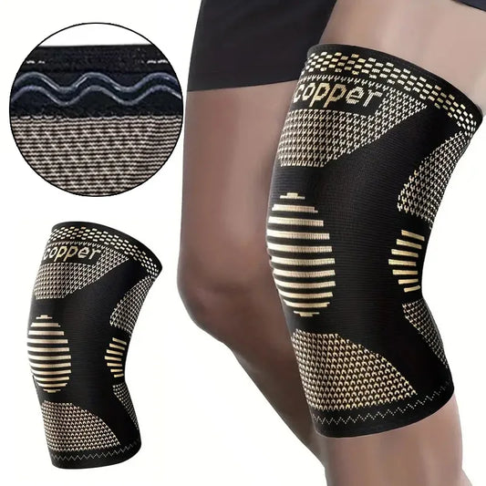 1PC Copper Knee Brace for Arthritis Pain Workout